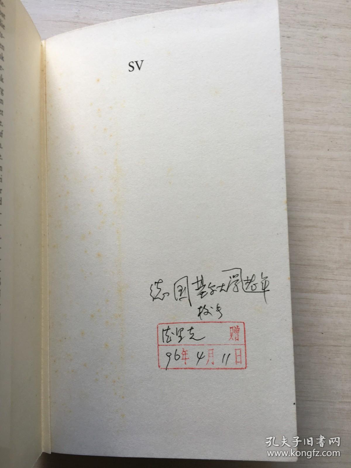Martin Walser Finks Krieg（精装）【馆藏书 见描述】