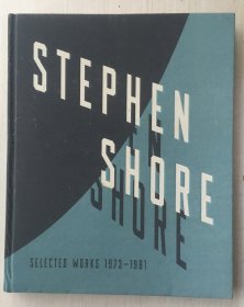 Stephen Shore: Selected Works 1973-1981 史蒂芬肖尔摄影作品（精装）前几页稍有水迹