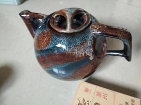 7.80年代磁州窑小茶壶