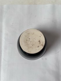 黑定高足杯 口径9cm1 高度9cm