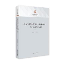 乡村治理结构及运行机制研究：以广西民族地区为视角