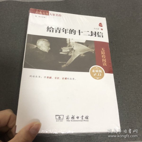 给青年的十二封信  经典名著 大家名作（无障碍阅读 全译本平装）部编版阅读人教教材八年级下推荐阅读