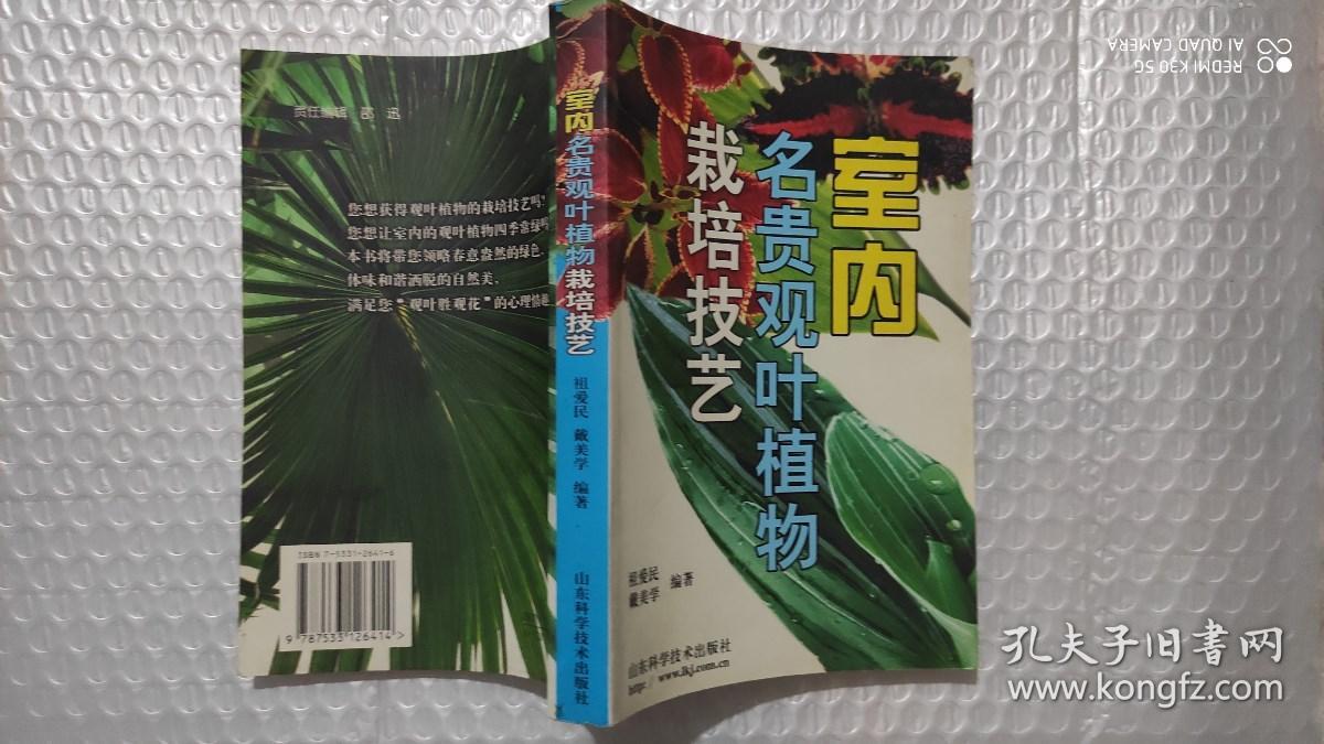 室内名贵观叶植物栽培技艺