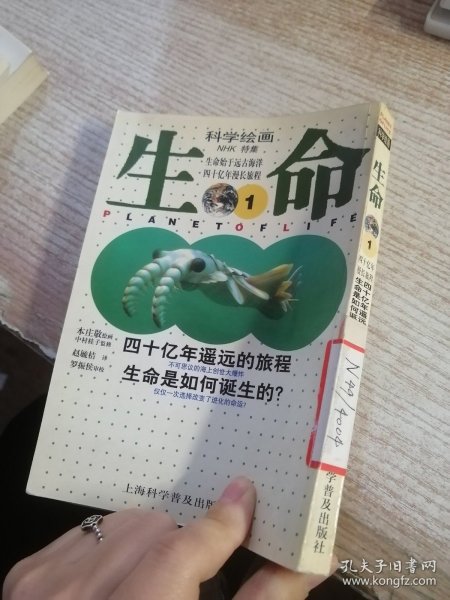 科学绘画 生命1 四十亿年遥远的旅程 生命是如何诞生的