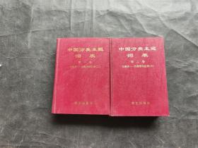 中国分类主题词表 第一卷 (二) ，第二卷（三）