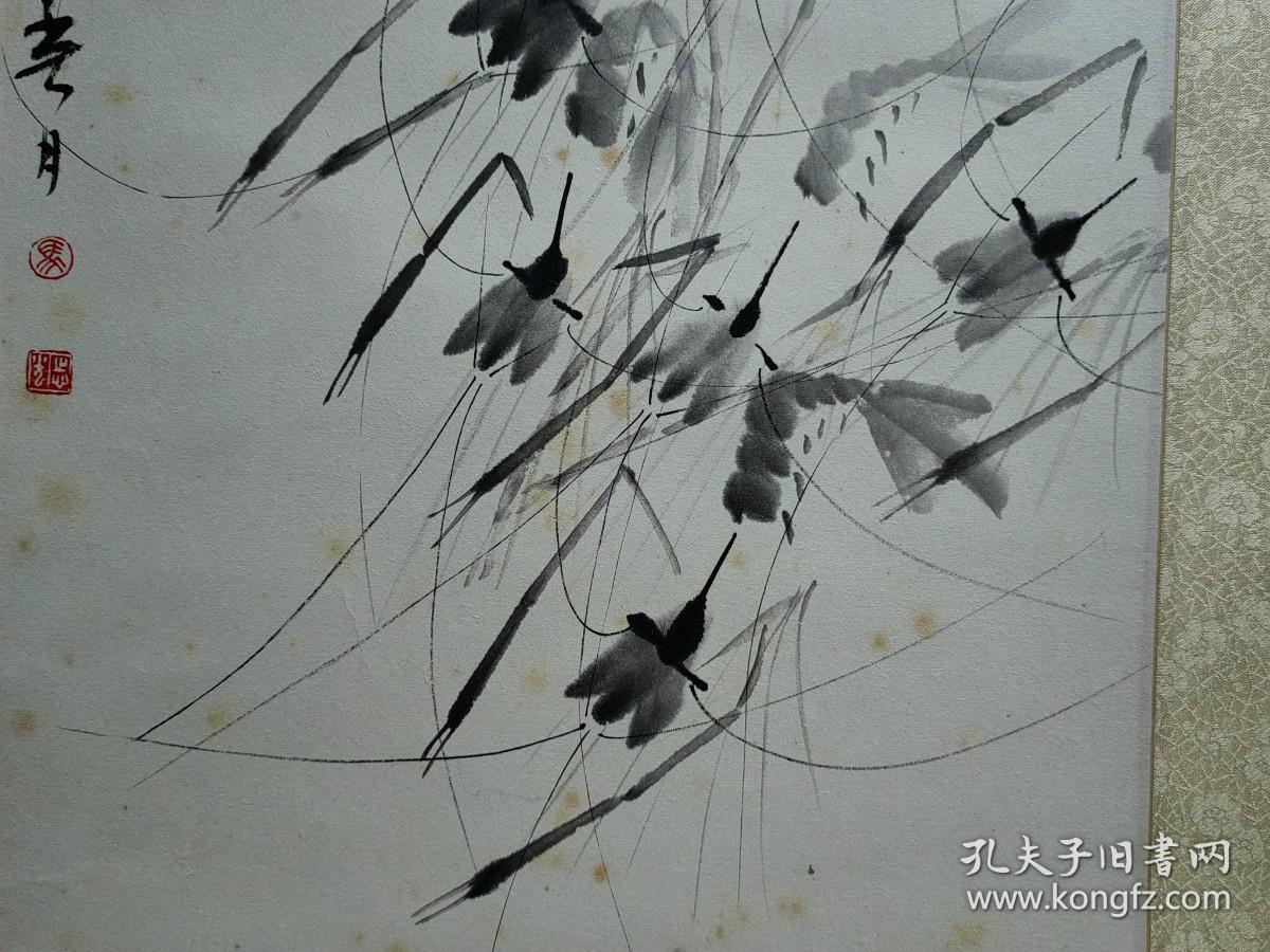 津门齐白石再传弟子马志光国画《乐游图》，68cm*33cm