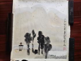 国家一级美术师，中国美术家协会会员，广州画院专业画家李东伟国画，48cm*45cm