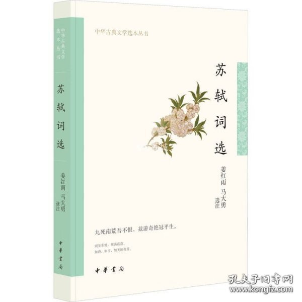 苏轼词选（中华古典文学选本丛书）