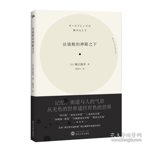 正版全新法镜般的神眼之下 （日）堀江敏幸 武汉大学出版社 9787307215955