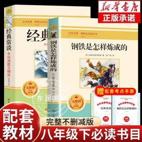 正版全新【八年级下必读】2 北京燕山出版社钢铁是怎样炼成的八年级下阅读名著初中原著人教版必读课外书书目赠考点导读手世界名著文学青少年