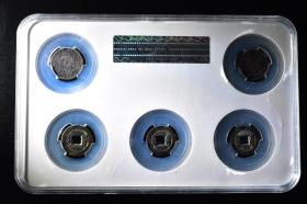 （P6379）ACGA评级 龙凤呈祥钱到家 一枚 美78XF45 古代，近现代年 一角，五十钱，小平 中国日本 古钱币机制币