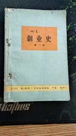 创业史第一部1960年版（著名作家柳青的代表作、著名红色经典小说1960.6京一版1963.3一印511页作者柳青与赵树理，周立波，孙犁共誉为描写农村生活的“四大名旦”和“四杆铁笔”。品好如图，唯其中一页扉页靠近书脊处有破损）