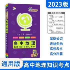 高中语文基础知识与核心考点手绘图解01知识口袋书2022版小红书高中通用南瓜姐姐