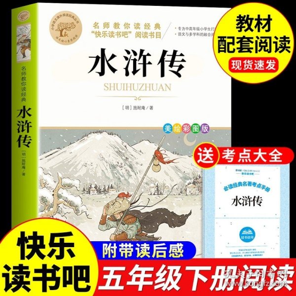 小英雄雨来 快乐读书吧六年级上阅读书目 名师教你读经典 小学语文课外阅读经典丛书