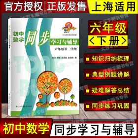 初中数学同步学习与辅导（6年级第2学期）