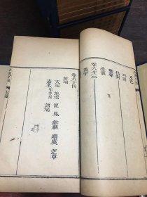 大开本  木刻板     [[   分类字锦   ]]     八函 六十四册   全