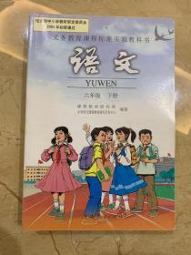 义务教育课程标准实验教科书  语文 六年级 下册 全新 无笔迹