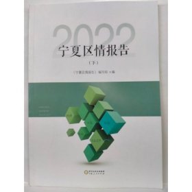 正版 宁夏区情报告2022(下) 本书编写组