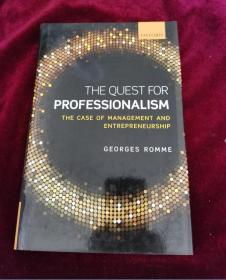 The Quest for Professionalism: The Case of Management and Entrepreneurship