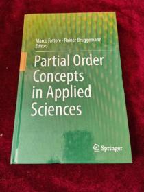 Partial Order Concepts in Applied Sciences外文原版旧书