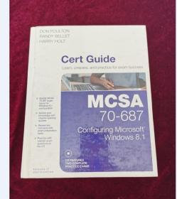 McSa 70-687 Cert Guide: Configuring （16开，硬精装）