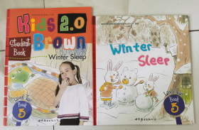 布朗儿童英语 winter sleep Level Two Book 3 书+练习册+光盘