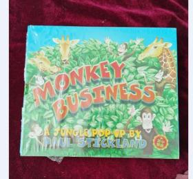 Monkey Business-立体书,胡闹（中英双语）