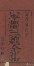 【提供资料信息服务】宁都三魏全集