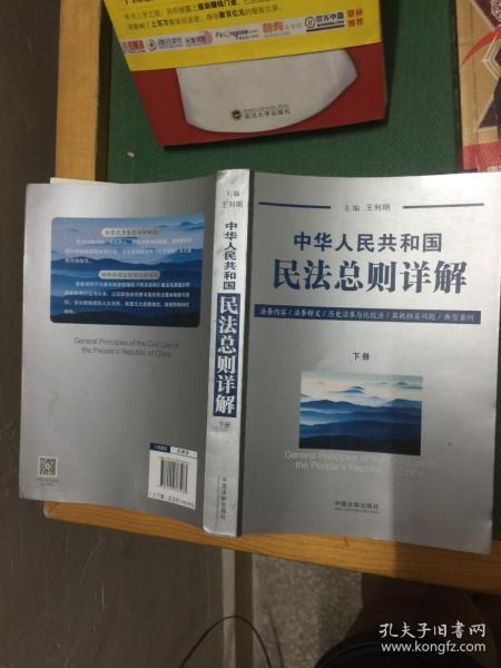 中华人民共和国民法总则详解（套装上下册）