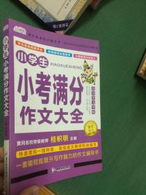 AI作文-小学生小考满分作文大全 得分策略+提分要诀+核心要素+构思导图+名师点评 小升初优秀作文素材大全三3四4五5六6年级语文写作文专项训练押题考场获奖书分类作文阅读老师推荐小学生课外阅读必读书籍