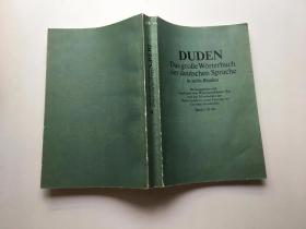 DUDEN DAS GROBE WORTERBUCH 1626