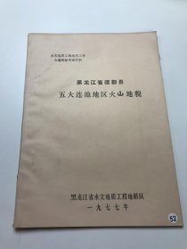 黑龙江省德都县 五大连池地区火山地貌