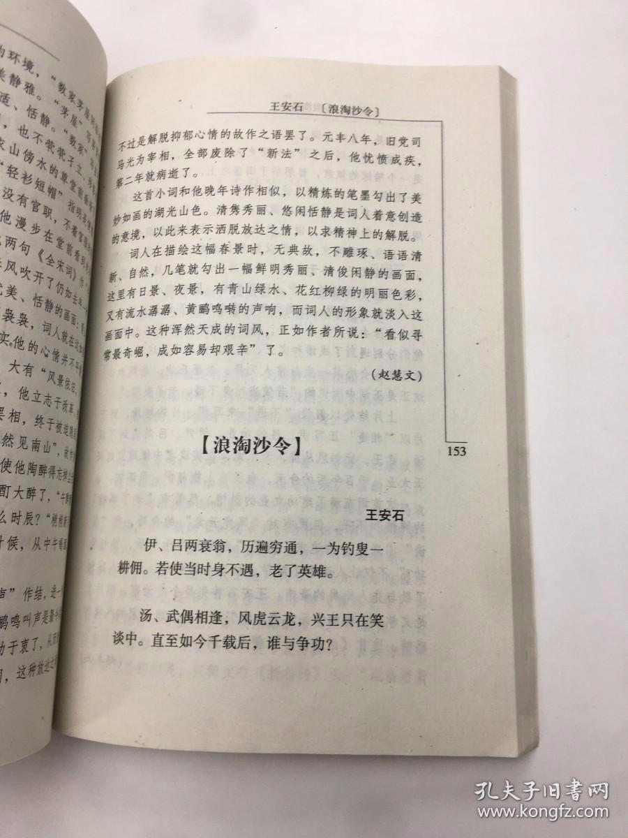 全宋词鉴赏辞典（第二卷）——中国历代诗文鉴赏系列