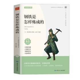 正版全新【同步人教版】钢铁是怎样炼成的（赠手） 傅雷家书 钢铁是怎样炼成的和经典常谈朱自清8八年级下必读课外书初中原著课外阅读经典书目完整版文学名著非人民教育出版社