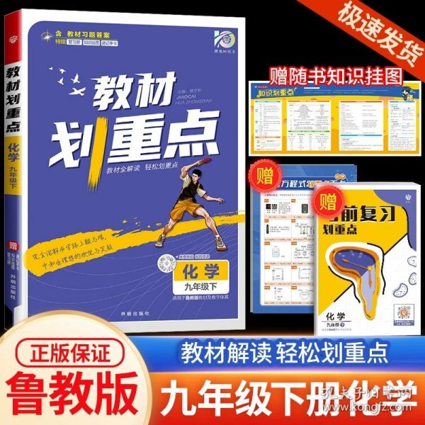 理想树2021版教材划重点语文九年级上RJ人教版配秒重点图记