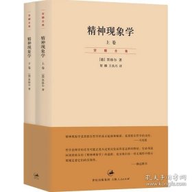 正版书籍精神现象学 上下册 德/黑格尔 哲学 影响马克思 海德格尔 伽达默尔的哲学经典书籍 哲学入门 世纪文景