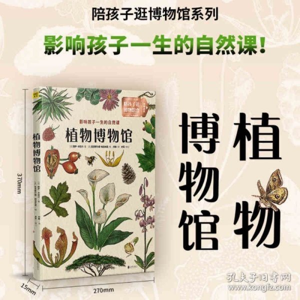 植物博物馆：影响孩子一生的自然课：北京自然博物馆馆长 孟庆金 国内著名古植物学家 孙革联合推荐！