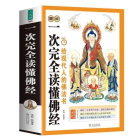 图解一次完全读懂佛经 佛学经书研究佛法修身修养宗教入门读物基础知识书籍