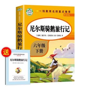 正版全新尼尔斯骑鹅旅行记 3 鲁滨逊漂流记六年级下必读的课外书原著爱丽丝漫游奇境尼尔斯骑鹅旅行记书目快乐读书吧