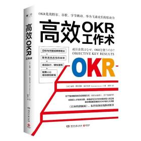 高效OKR工作术ISBN9787572602337/出版社：湖南文艺