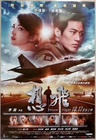 2014 想飞 二开海报 张睿家 许玮甯主演