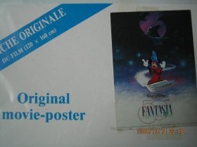 法大版【超大尺寸欧洲版海报】迪士尼 幻想曲  Fantasia (120x160cm)