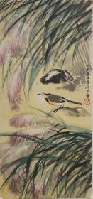 陕西西安画家康师尧，笔名康巽，纯手绘作品，尺寸30*68，作品保真，装饰收藏佳品