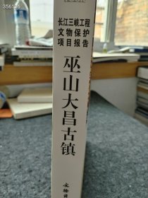 好书超低价 长江三峡工程文物保护项目报告丙种第七号：巫山大昌古镇 2013年07月 历史 定价360元 仅售100元包邮狗院