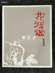 最后一本 花深露 新建逸品 朱新建画册 240元包邮