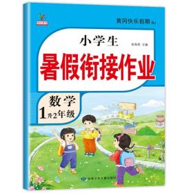 1升2年级数学暑假衔接作业小学生暑假作业黄冈快乐假期RJ人教版复习专项预习