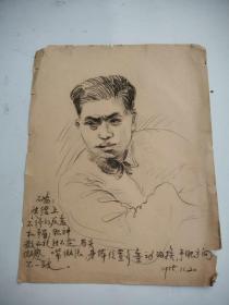 1955年 男人物  素描