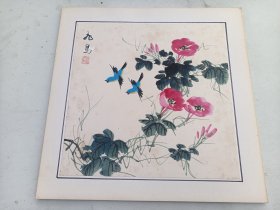 水墨画  飞鸟   花卉