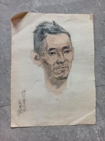 1963年   男人物素描画