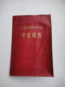 1960年 上海机器制造学校 毕业证